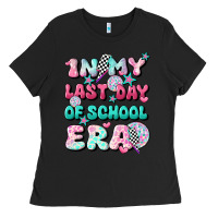 Black in my last day of school era Ladies Tee - JahusDesignShop