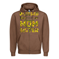 Chestnut Blessed Mom And Sister Zipper Hoodie - Bettercallsaul