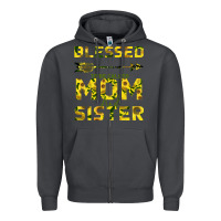 Smoke Blessed Mom And Sister Zipper Hoodie - Bettercallsaul
