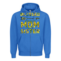 True Royal Blessed Mom And Sister Zipper Hoodie - Bettercallsaul
