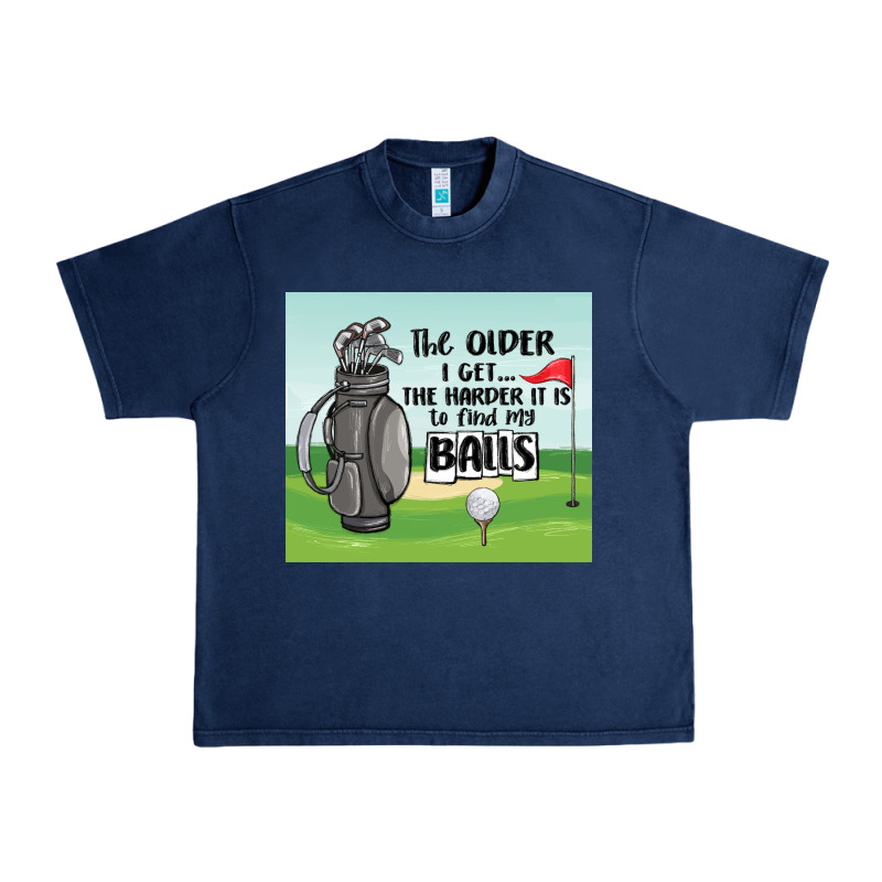Funny Golf Urban Heavy Tee by MaliasSmallBusiness | Teevron
