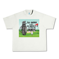 Pistachio funny golf Urban Heavy Tee - MaliasSmallBusiness