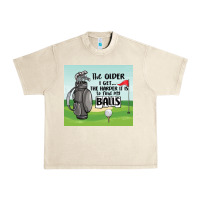 Sandshell funny golf Urban Heavy Tee - MaliasSmallBusiness