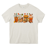 Cream western thanksgiving coffee cups bbs Heavy Core Tee - BundleAndBundleShop