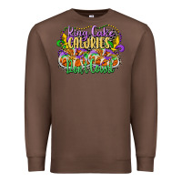 Chestnut king cake calories dont count Premium Sweatshirt - CowGirlArtShop