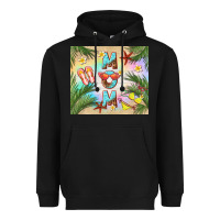 Black summer mom Heavyweight Hoodie - TumblerDesignByShophia