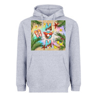 Heather Grey summer mom Heavyweight Hoodie - TumblerDesignByShophia