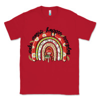 Red make magic happen everyday Classic Tee - MaliasSmallBusiness