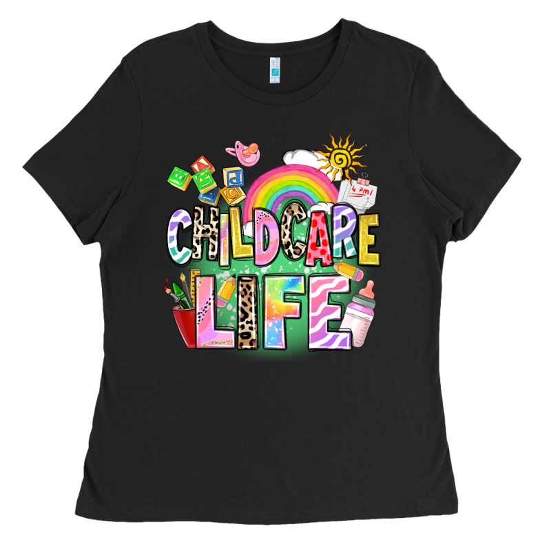 Childcare Life Ladies Tee by AdoDesignShop | Teevron