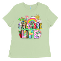Matcha childcare life Ladies Tee - AdoDesignShop