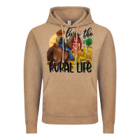 Vintage Coffee livin the rural life Vintage Hoodie - MaliasSmallBusiness