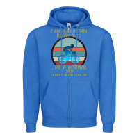 True Royal I Am A Mountain Biking Dad Zipper Hoodie - Bettercallsaul