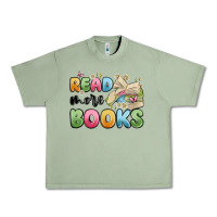 Oil Green read more books Urban Heavy Tee - MaliasSmallBusiness