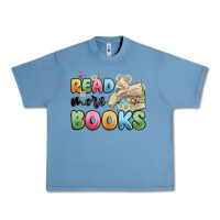 Pebble Blue read more books Urban Heavy Tee - MaliasSmallBusiness