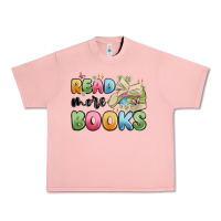 Salmon read more books Urban Heavy Tee - MaliasSmallBusiness