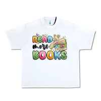 White read more books Urban Heavy Tee - MaliasSmallBusiness
