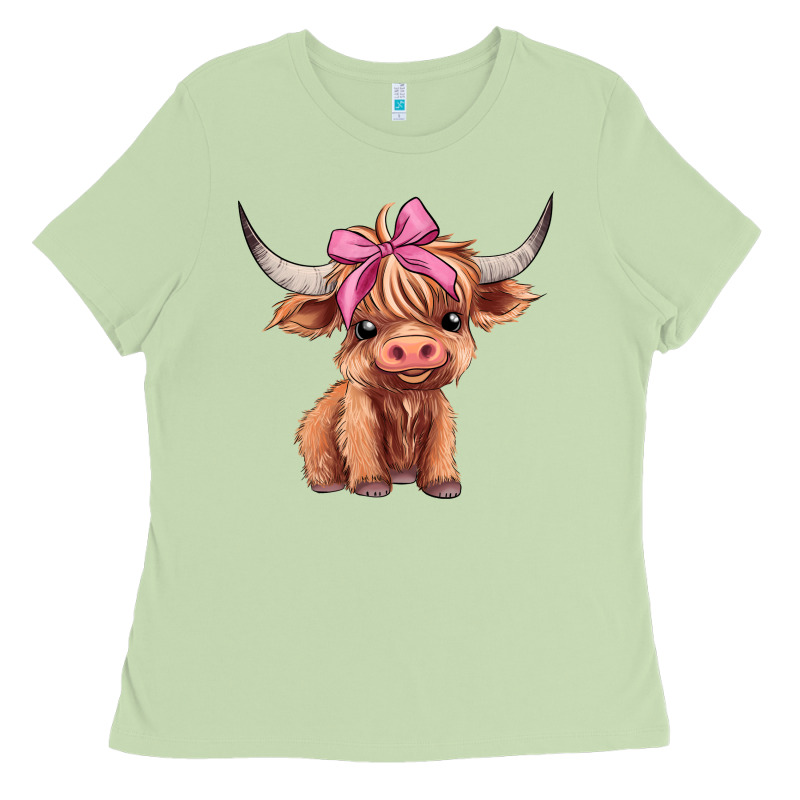 Cute  Heifer Ladies Tee by AdoDesignShop | Teevron