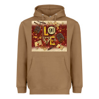 Toasted Coconut wizard love Heavyweight Hoodie - TumblerDesignByShophia
