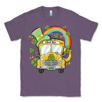 Lavender st. patrick's day school bus Classic Tee - MaliasSmallBusiness