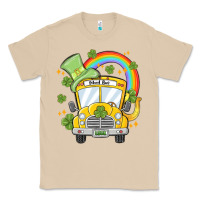 Mushroom st. patrick's day school bus Classic Tee - MaliasSmallBusiness