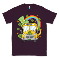 Plum st. patrick's day school bus Classic Tee - MaliasSmallBusiness