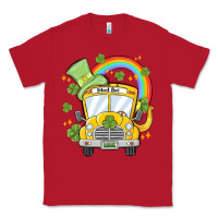 Red st. patrick's day school bus Classic Tee - MaliasSmallBusiness