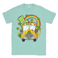 Seafoam st. patrick's day school bus Classic Tee - MaliasSmallBusiness