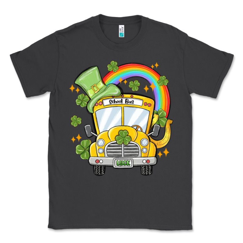 St. Patrick's Day School Bus Classic Tee by MaliasSmallBusiness | Teevron