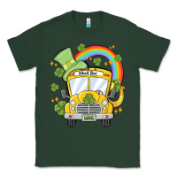 Sports Green st. patrick's day school bus Classic Tee - MaliasSmallBusiness