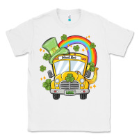 White st. patrick's day school bus Classic Tee - MaliasSmallBusiness