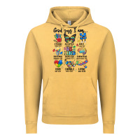 Vintage Mustard god says  am autism Vintage Hoodie - MaliasSmallBusiness