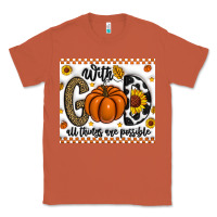 Copper With God All Things Are Possible Classic Tee - CowhideDigitalArt