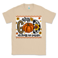 Mushroom With God All Things Are Possible Classic Tee - CowhideDigitalArt