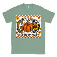 Sage With God All Things Are Possible Classic Tee - CowhideDigitalArt