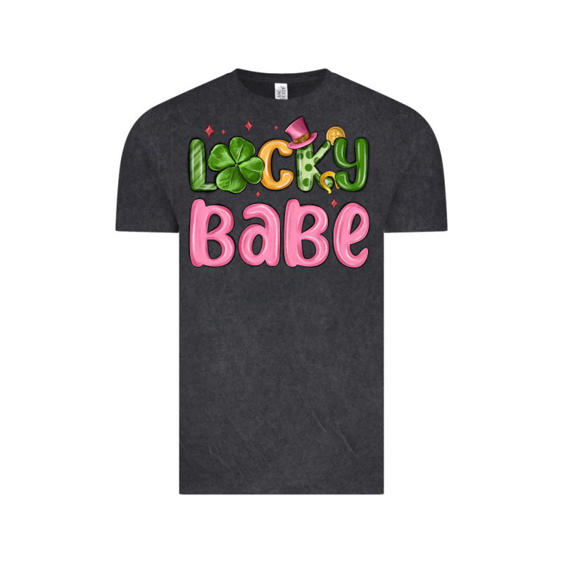 Lucky Babe St Patrick S Day Vintage Tee by MaliasSmallBusiness | Teevron