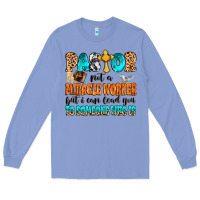 Colony Blue Pastor not a miracle worker Long Sleeve Tee - MaliasSmallBusiness