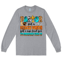 Heather Grey Pastor not a miracle worker Long Sleeve Tee - MaliasSmallBusiness