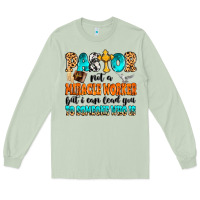 Matcha Pastor not a miracle worker Long Sleeve Tee - MaliasSmallBusiness