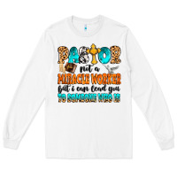White Pastor not a miracle worker Long Sleeve Tee - MaliasSmallBusiness