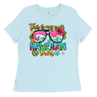 Baby Blue this is my hawaiian Ladies Tee - AdoDesignShop