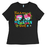 Black this is my hawaiian Ladies Tee - AdoDesignShop