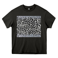 Asphalt grey leopard Heavy Core Tee - JahusDesignShop