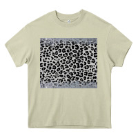 Mossy grey leopard Heavy Core Tee - JahusDesignShop