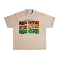 French Oak i am black history Urban Heavy Tee - MaliasSmallBusiness
