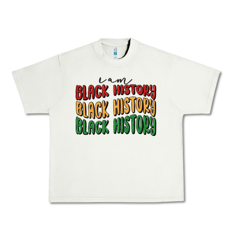 I Am Black History Urban Heavy Tee by MaliasSmallBusiness | Teevron