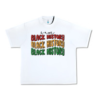 White i am black history Urban Heavy Tee - MaliasSmallBusiness