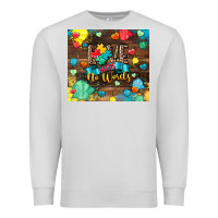 Dove Grey love needs no words Premium Sweatshirt - CowGirlArtShop
