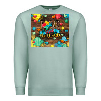 Seafoam love needs no words Premium Sweatshirt - CowGirlArtShop