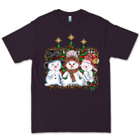 Plum christmas snowman Premium Tee - AdoDesignShop