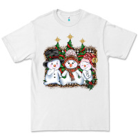 White christmas snowman Premium Tee - AdoDesignShop